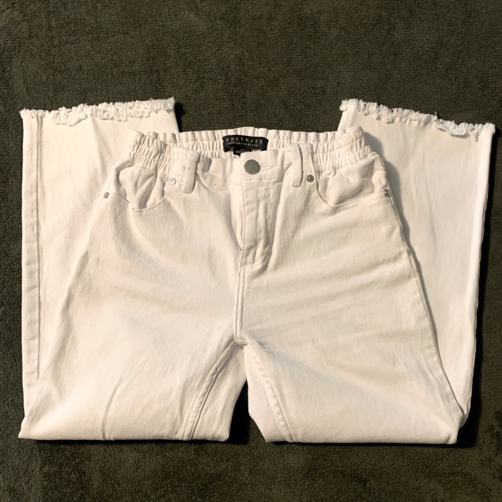 Sanctuary White Women's crop jeans
